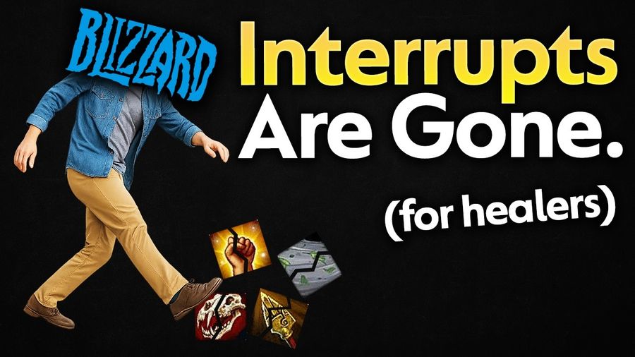 Blizzard is Removing Healer Interrupts in Midnight
