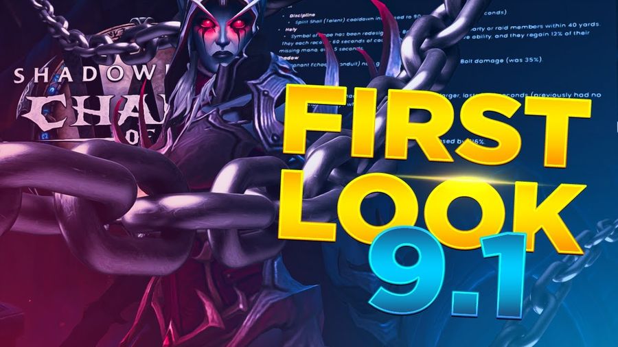 First Look 9.1 Disc Nerfs, Holy Buffs and Sanctum of Domination Raid Testing!