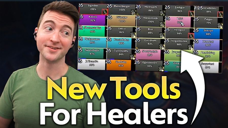 Healer Buff Tracking: Danders Frames Guide 