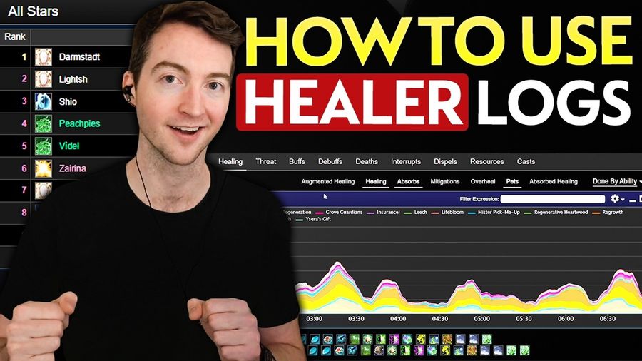 How To Use Warcraftlogs as a Healer!