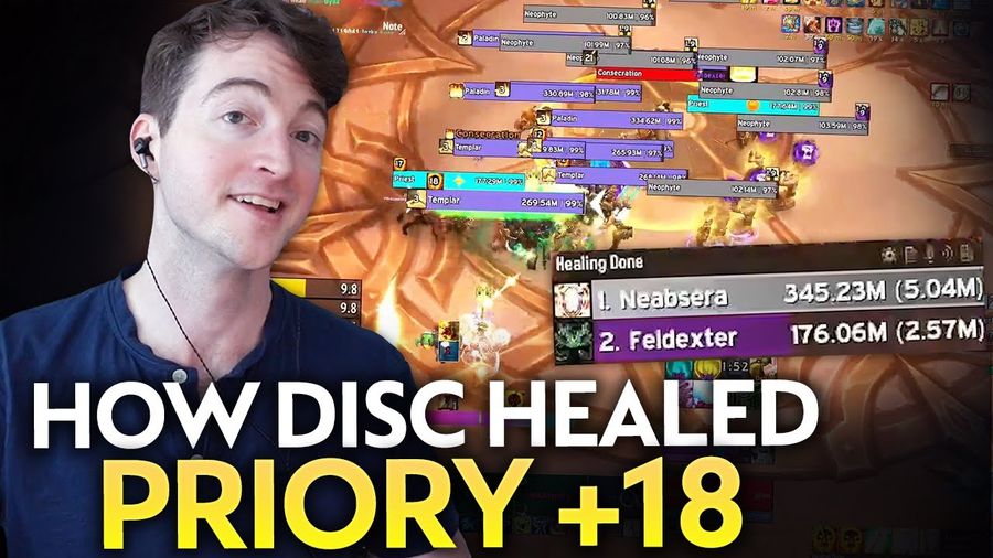 How Disc Priest Healed +18 Priory (Pre-BOOST)